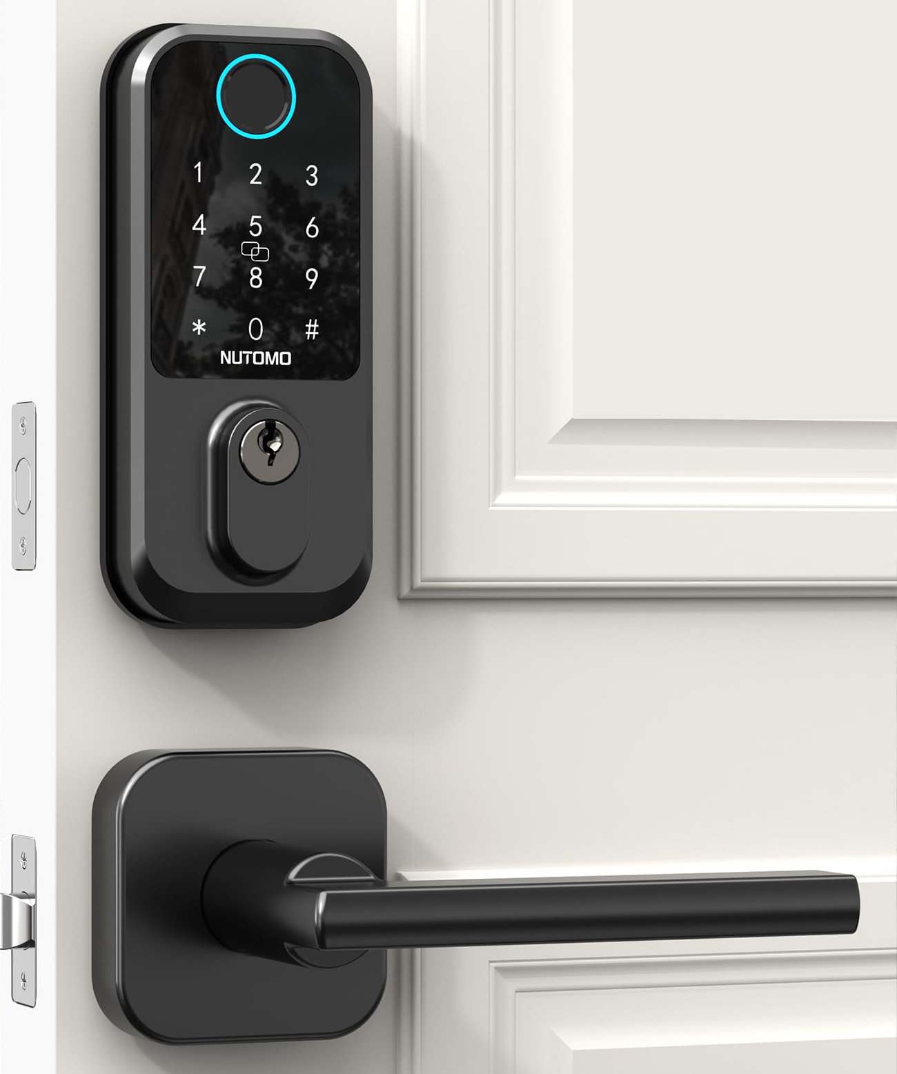 Smart lock with keypad entry